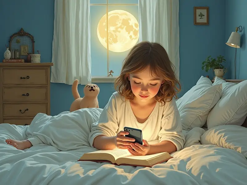 Ilustracja snu: adolescente