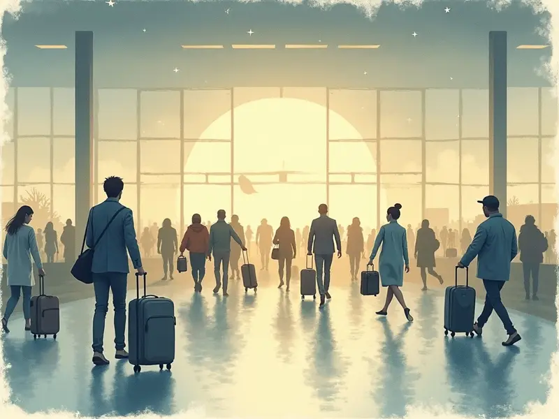 Ilustracja snu: aeroporto