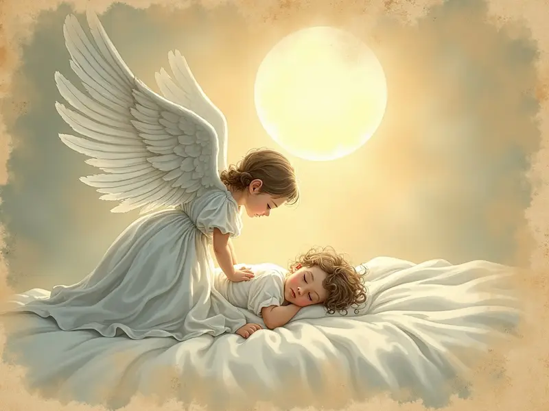 Ilustracja snu: anjo da guarda