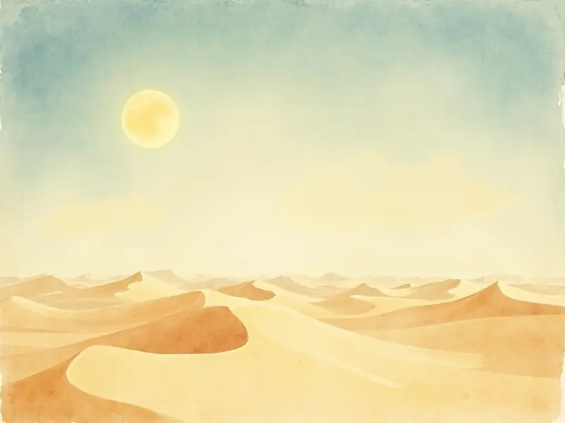 Ilustracja snu: areia