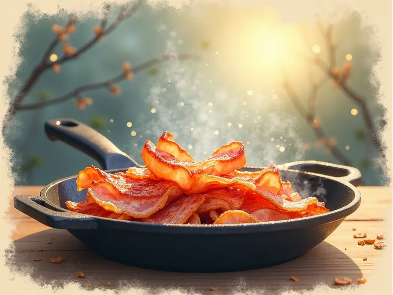 Ilustracja snu: bacon