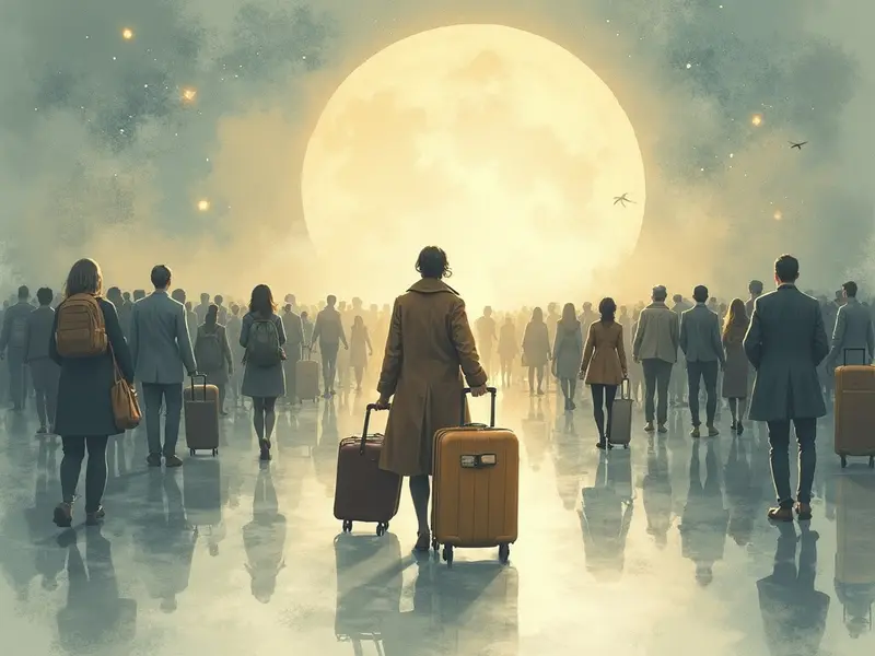 Ilustracja snu: bagagem
