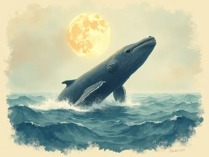 Ilustracja snu: baleia