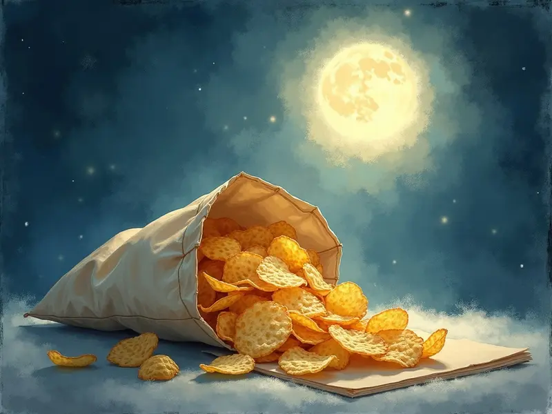 Ilustracja snu: batata chips