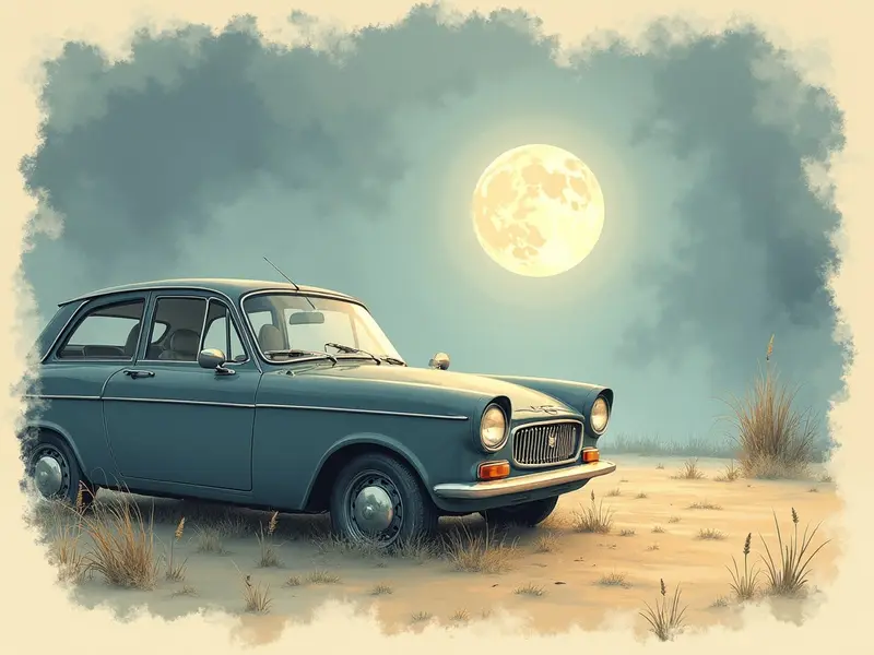 Ilustracja snu: batida de carro