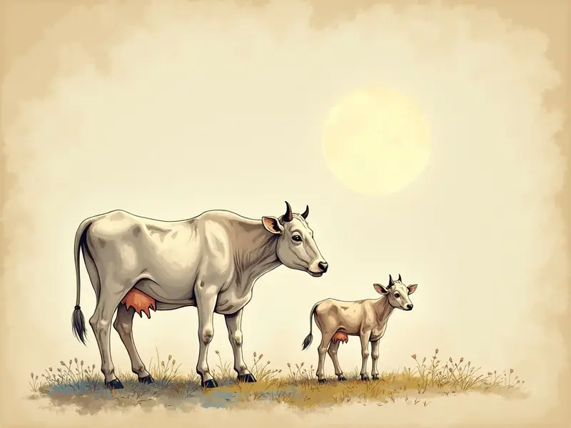 Ilustracja snu: bezerro