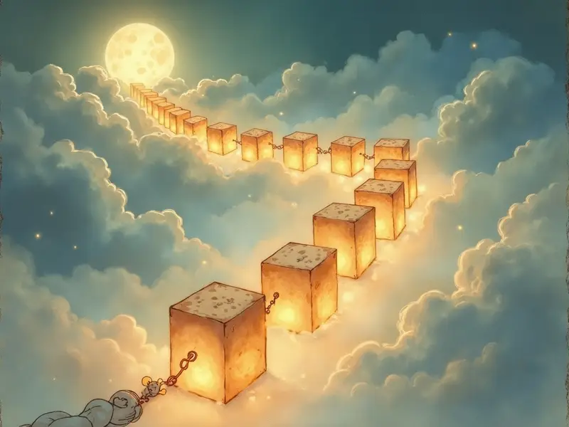Ilustracja snu: blockchain