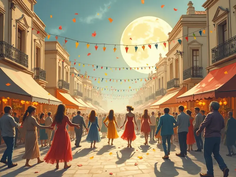 Ilustracja snu: bloco de carnaval