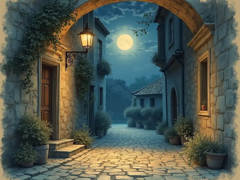 Ilustracja snu: buraco na rua