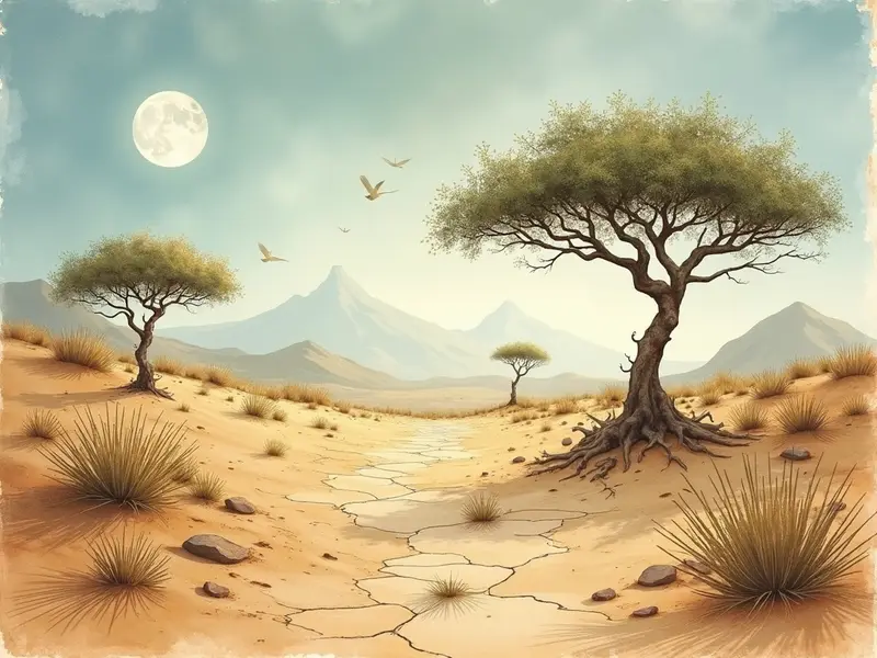 Ilustracja snu: caatinga