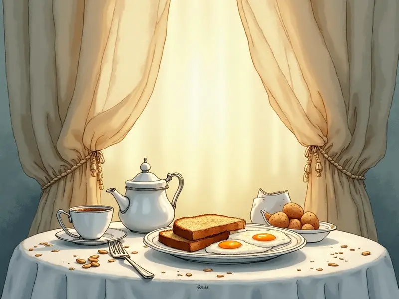Ilustracja snu: café da manhã