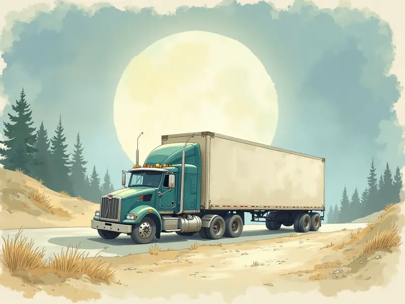 Ilustracja snu: caminhão