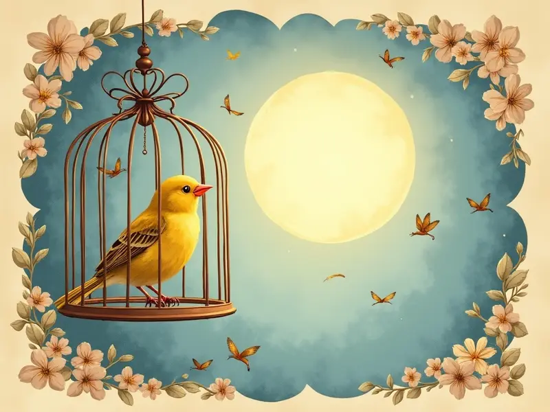 Ilustracja snu: canário