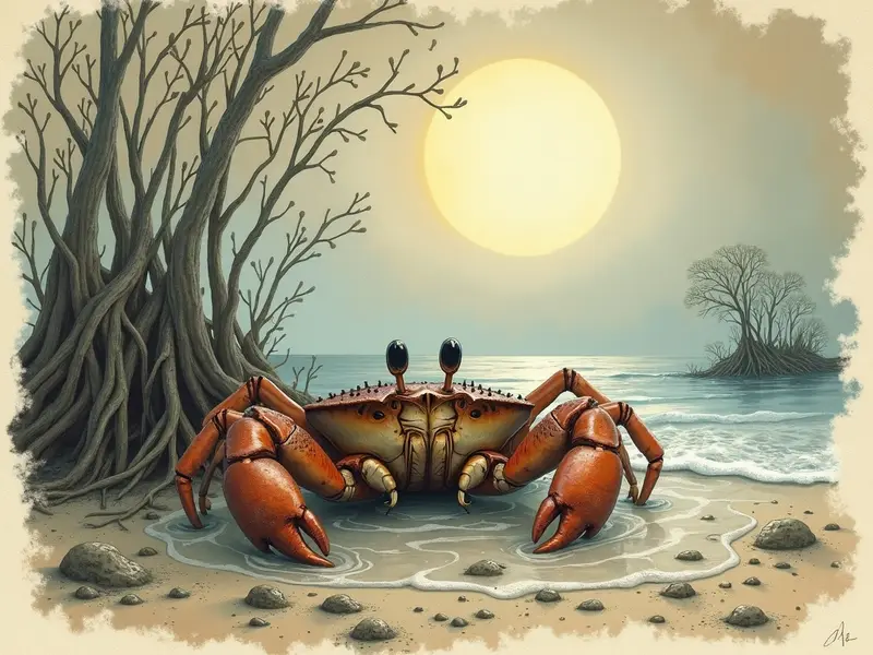 Ilustracja snu: caranguejo-uçá