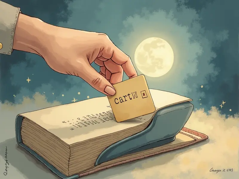 Ilustracja snu: cartão de crédito