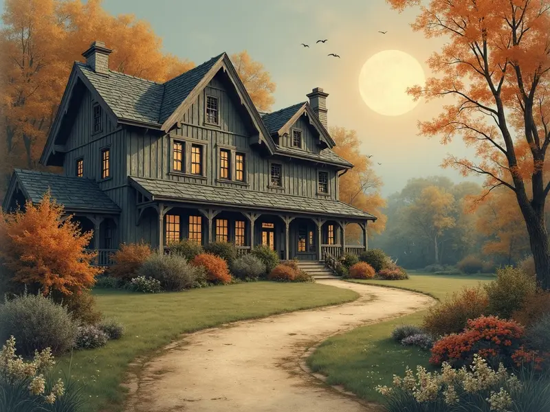 Ilustracja snu: casa de fazenda