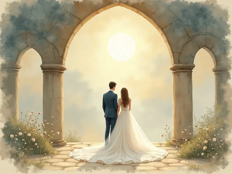 Ilustracja snu: casamento