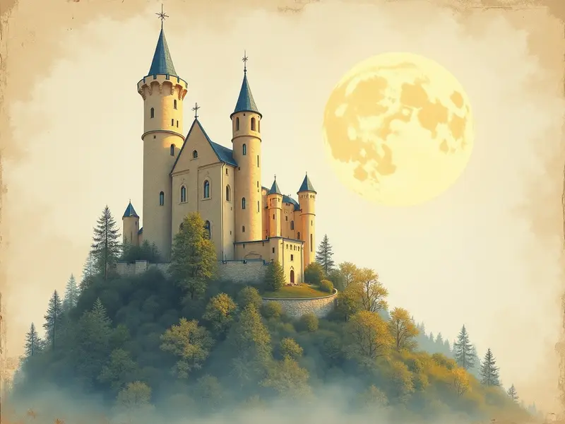 Ilustracja snu: castelo