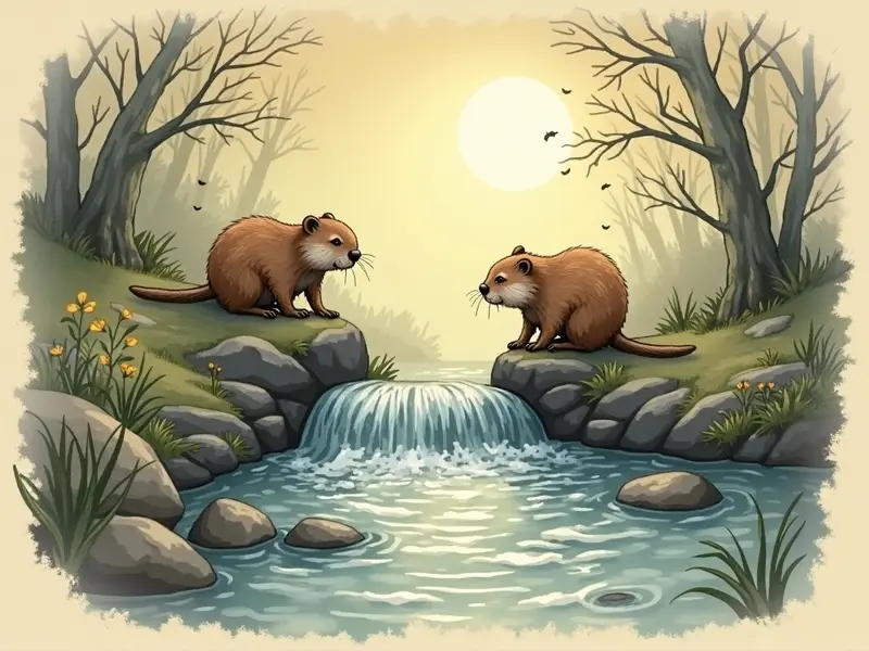 Ilustracja snu: castor