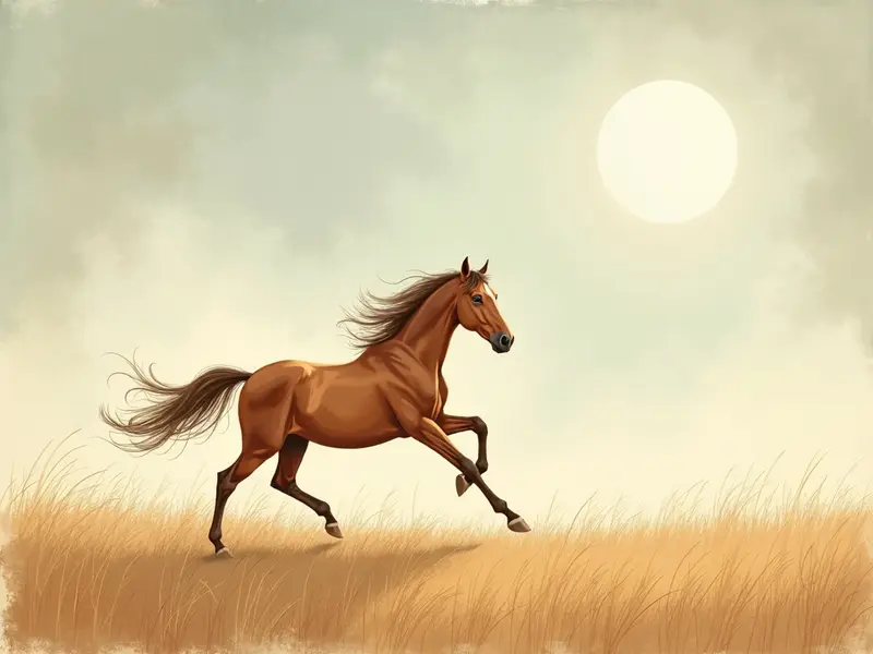 Ilustracja snu: cavalo