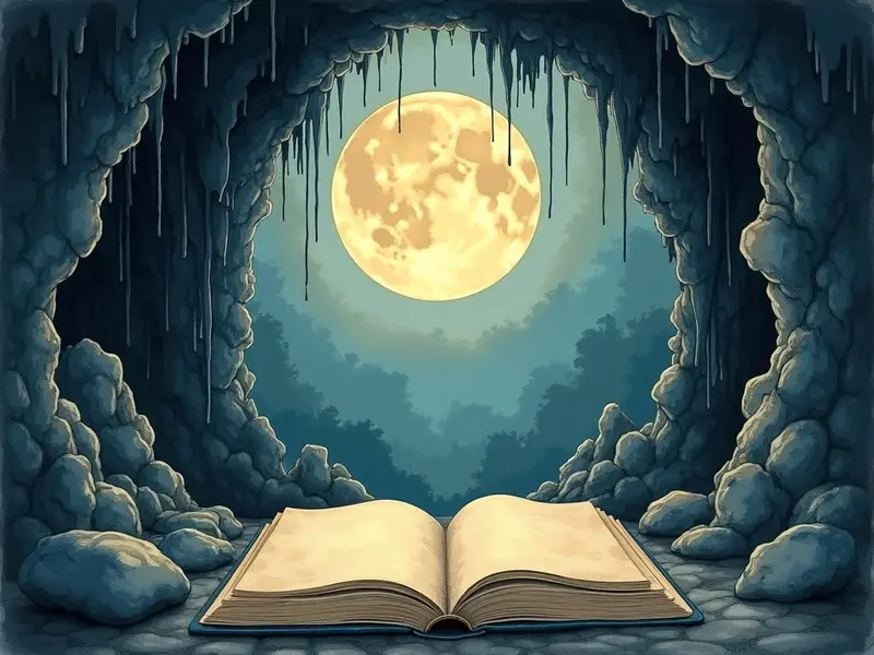 Ilustracja snu: caverna