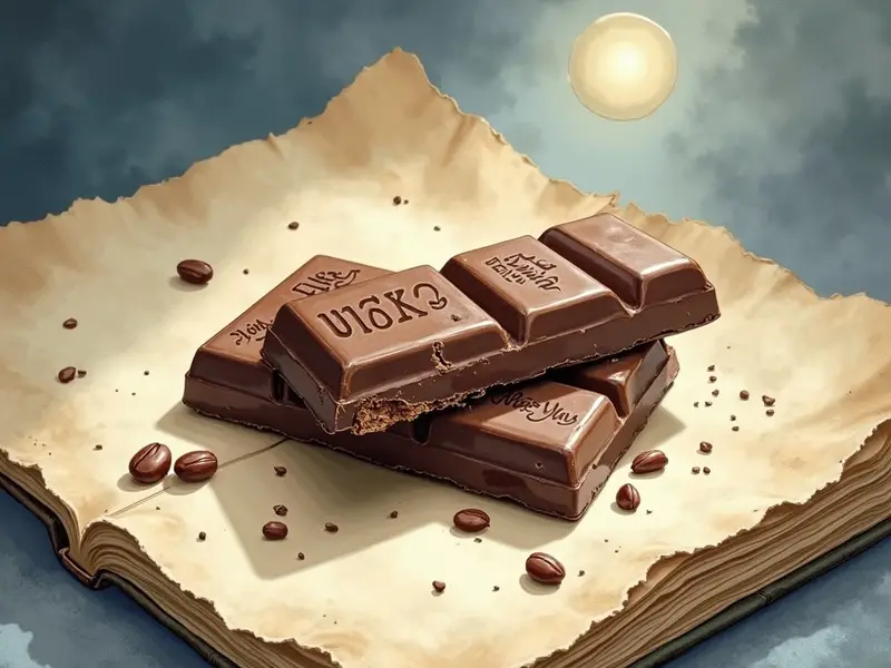 Ilustracja snu: chocolate