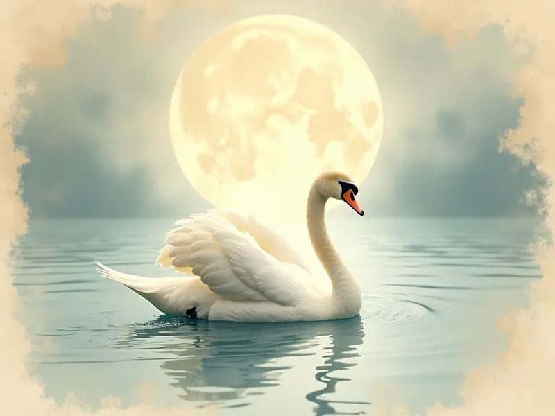 Ilustracja snu: cisne