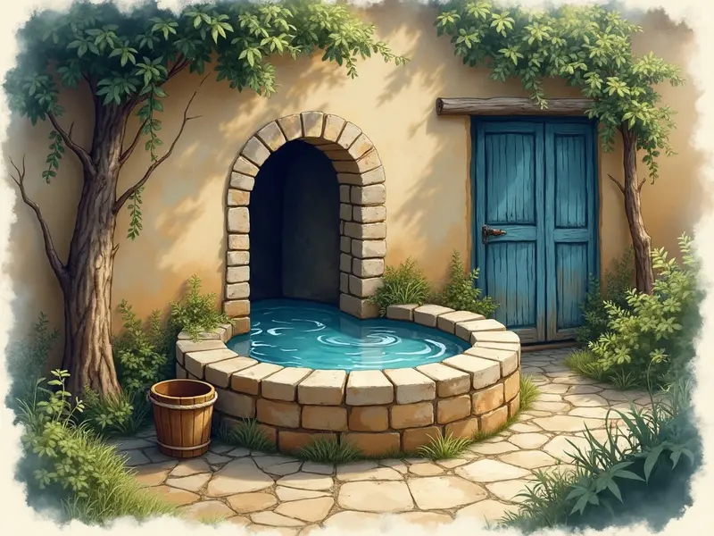 Ilustracja snu: cisterna