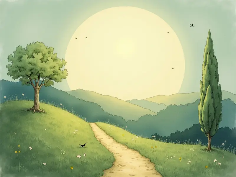 Ilustracja snu: colina