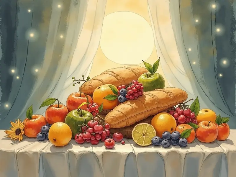 Ilustracja snu: comida