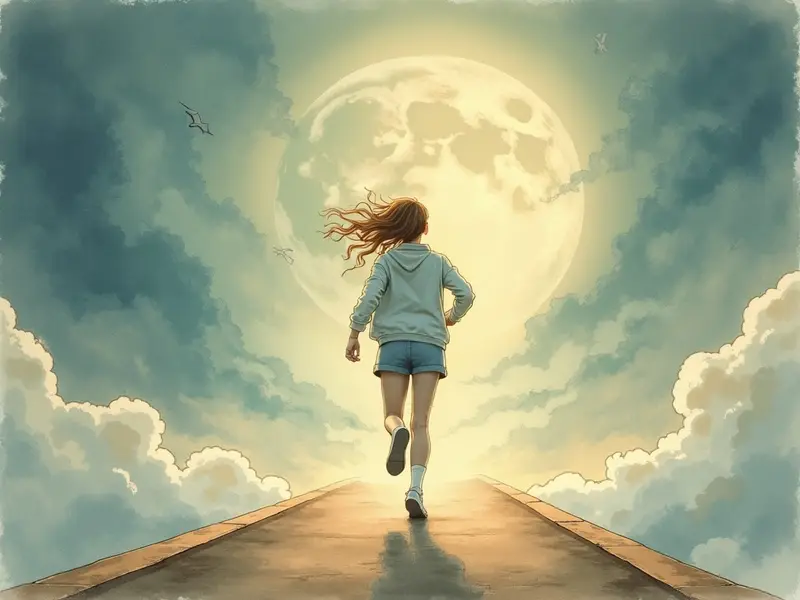 Ilustracja snu: correr sem sair do lugar