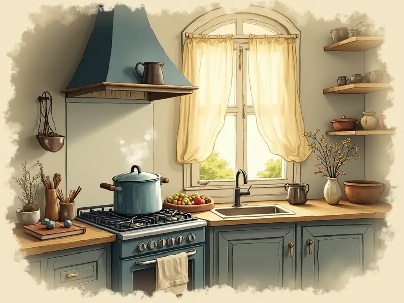 Ilustracja snu: cozinha