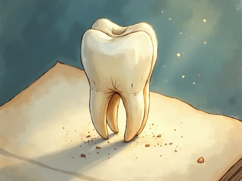 Ilustracja snu: dente quebrado