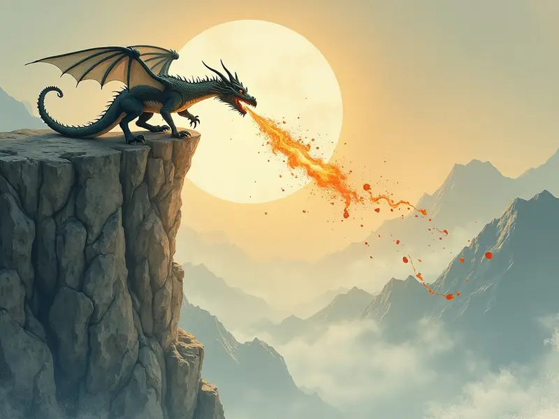 Ilustracja snu: dragão