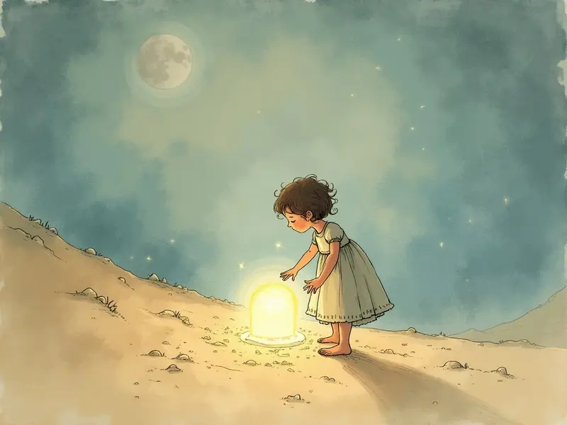 Ilustracja snu: encontrar algo