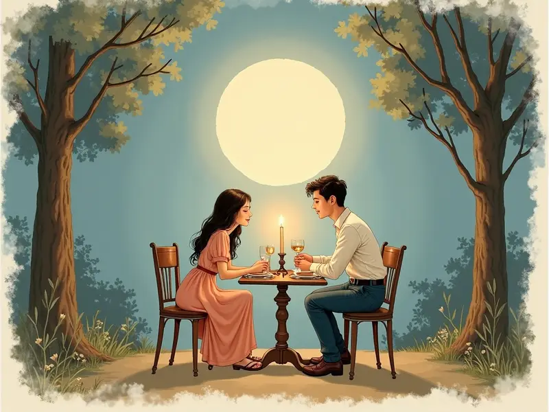 Ilustracja snu: encontro amoroso