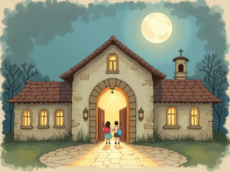 Ilustracja snu: escola