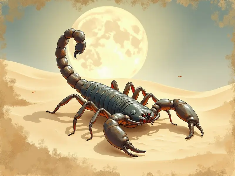 Ilustracja snu: escorpião