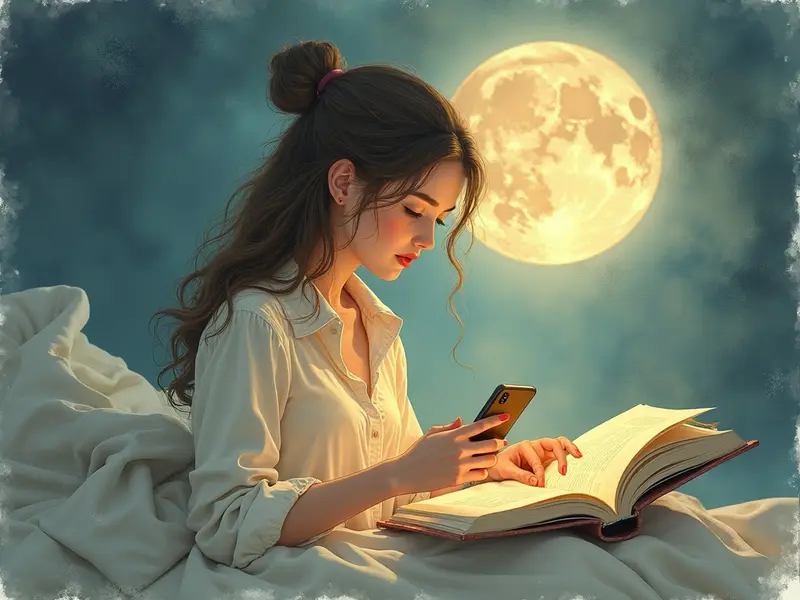 Ilustracja snu: escrever mensagem