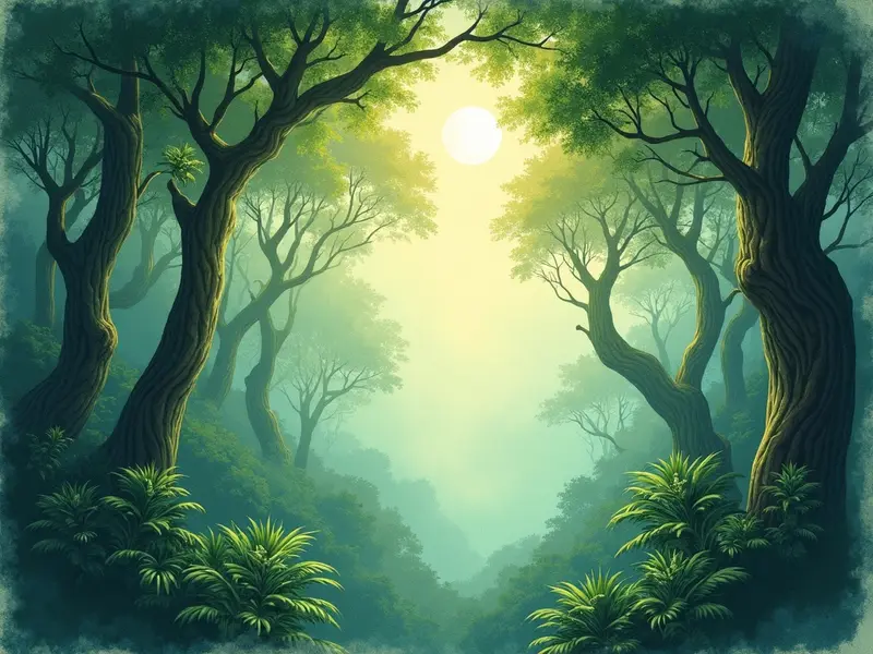 Ilustracja snu: floresta amazônica