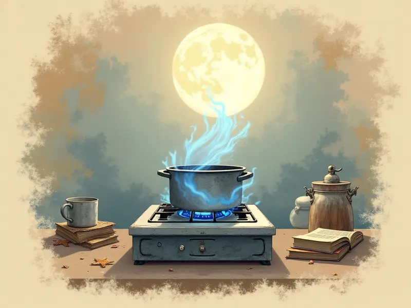 Ilustracja snu: fogão