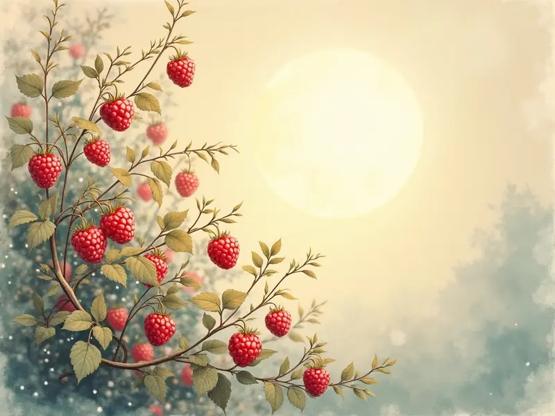 Ilustracja snu: framboesa