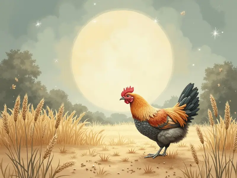 Ilustracja snu: galinha