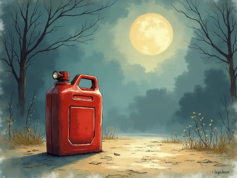 Ilustracja snu: gasolina