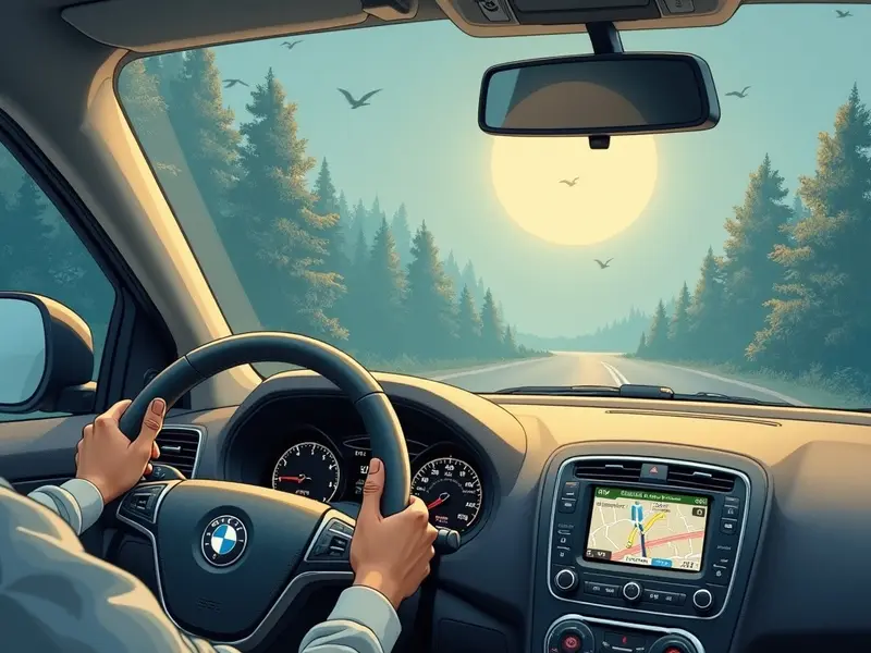 Ilustracja snu: gps