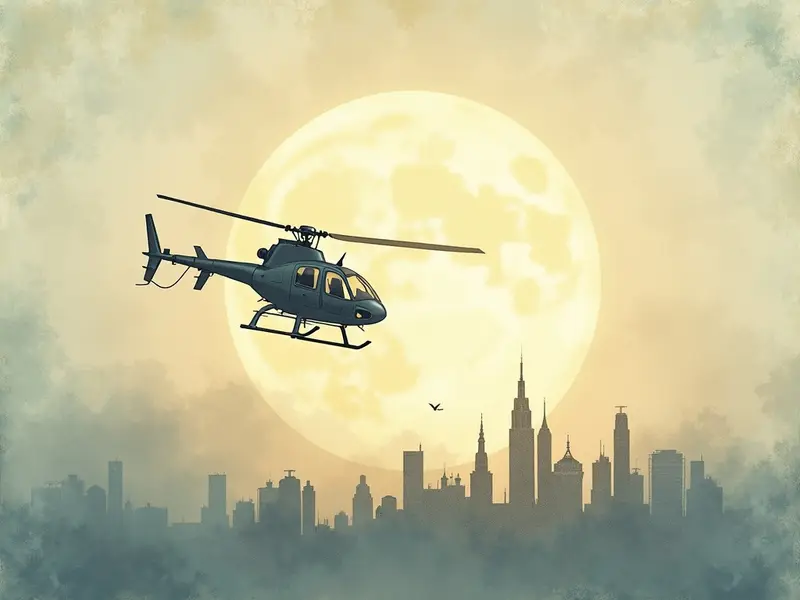 Ilustracja snu: helicóptero
