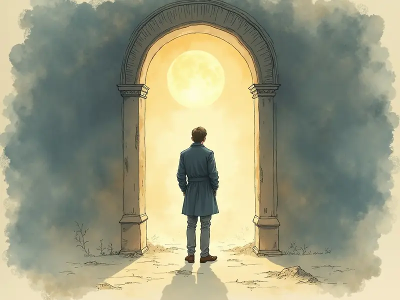 Ilustracja snu: homem