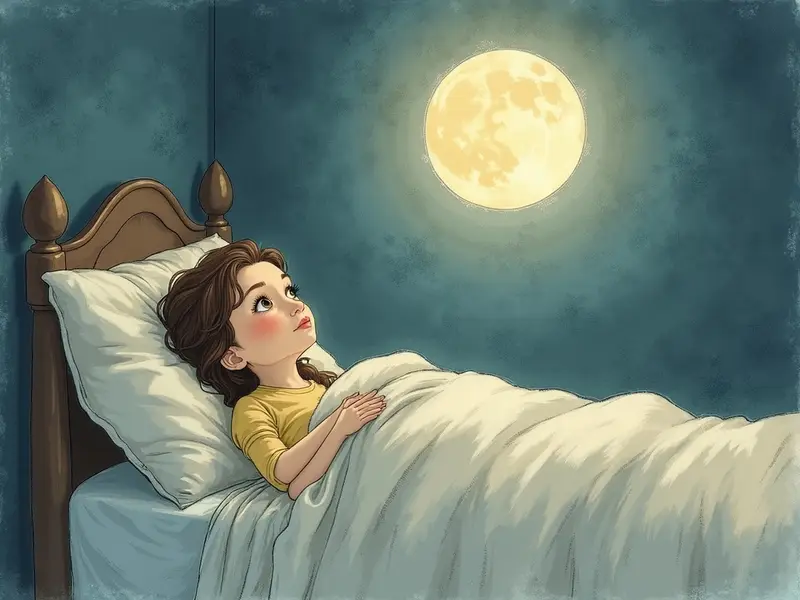 Ilustracja snu: insônia