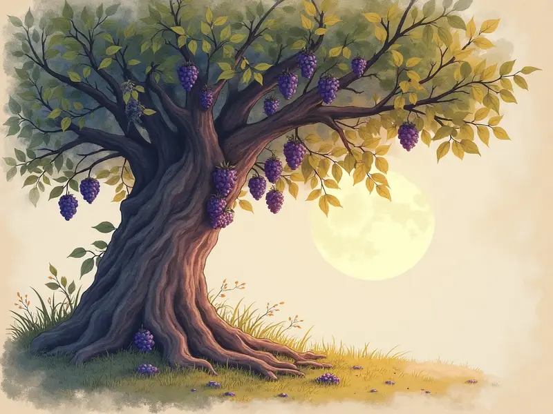 Ilustracja snu: jabuticaba