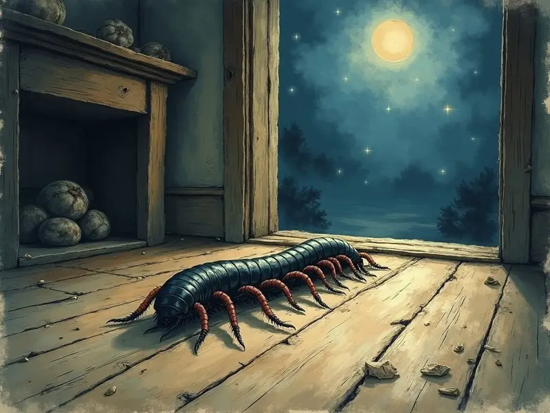 Ilustracja snu: lacraia